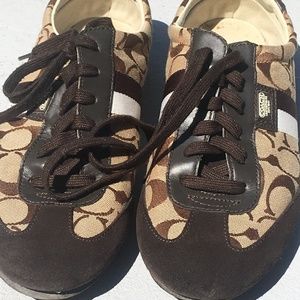 Coach sneakers size 10